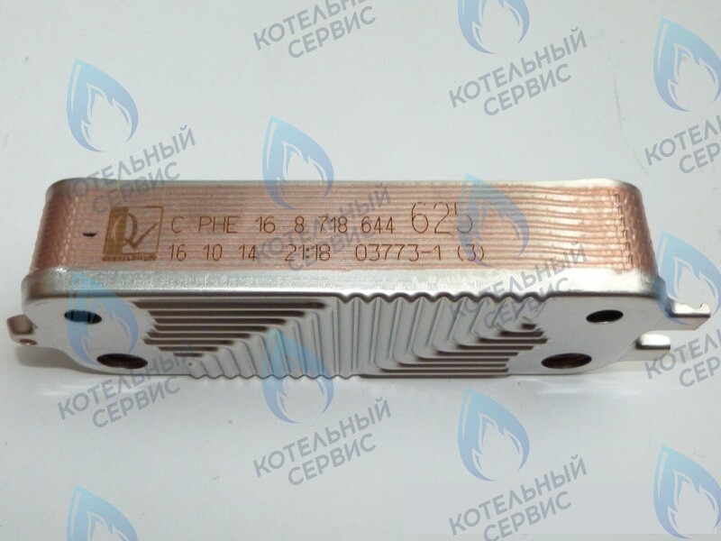 87186446250 Теплообменник вторичный 16 пластин U072-24K BUDERUS 