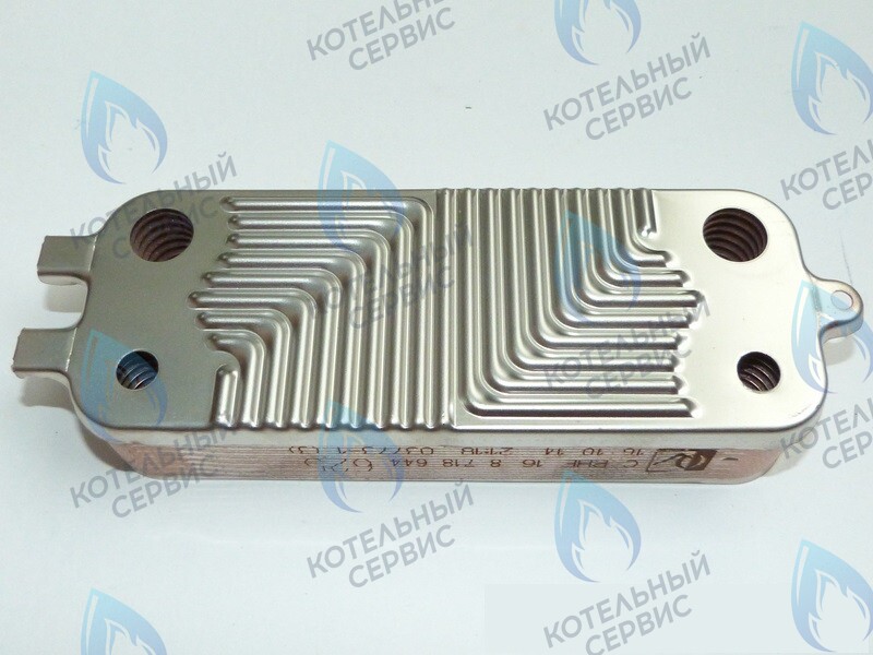 87186446250 Теплообменник вторичный 16 пластин U072-24K BUDERUS 