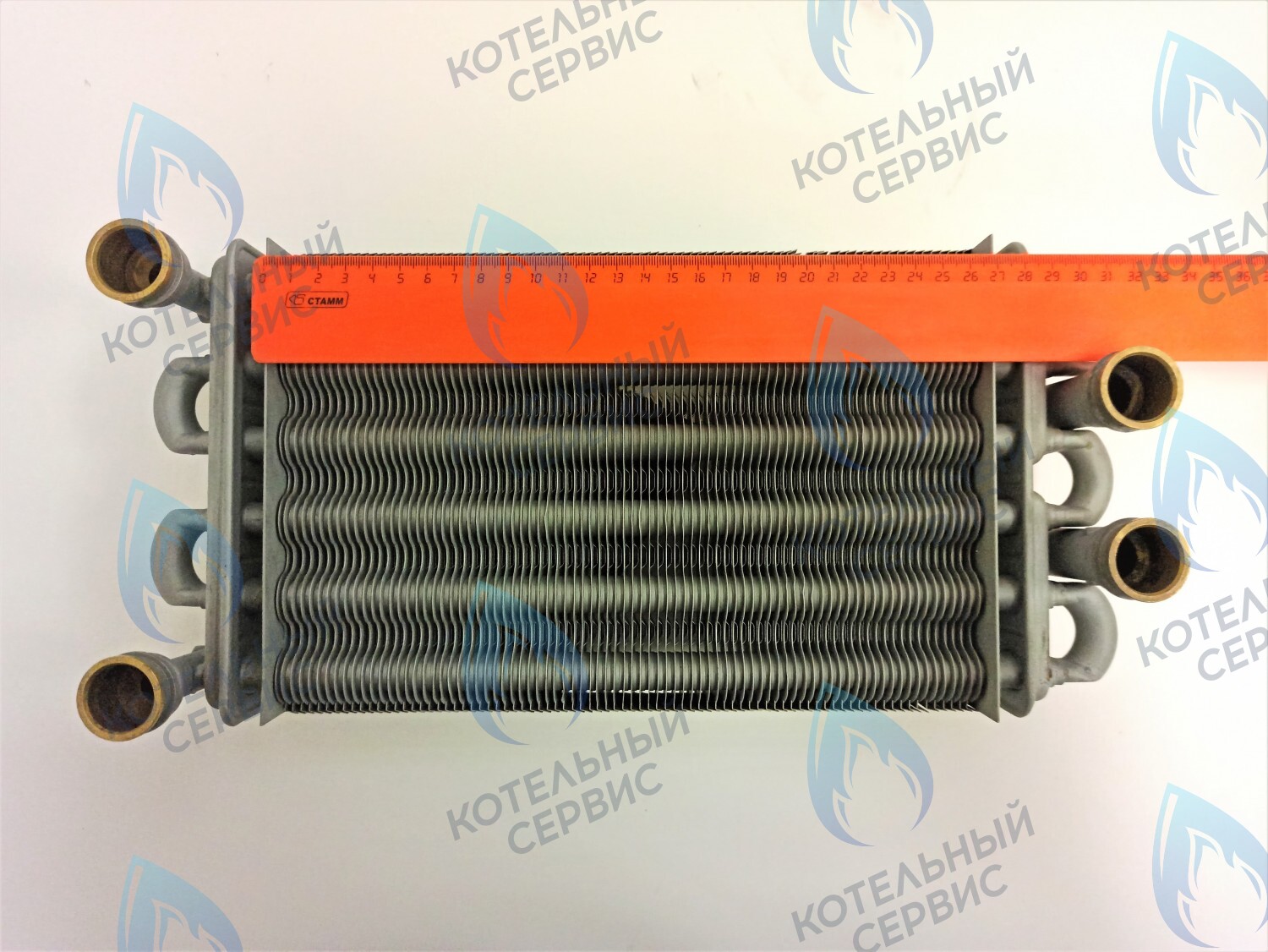 02-5003 Теплообменник битермический (270мм) 24кВт Alpine Light POLYKRAFT 515000031 