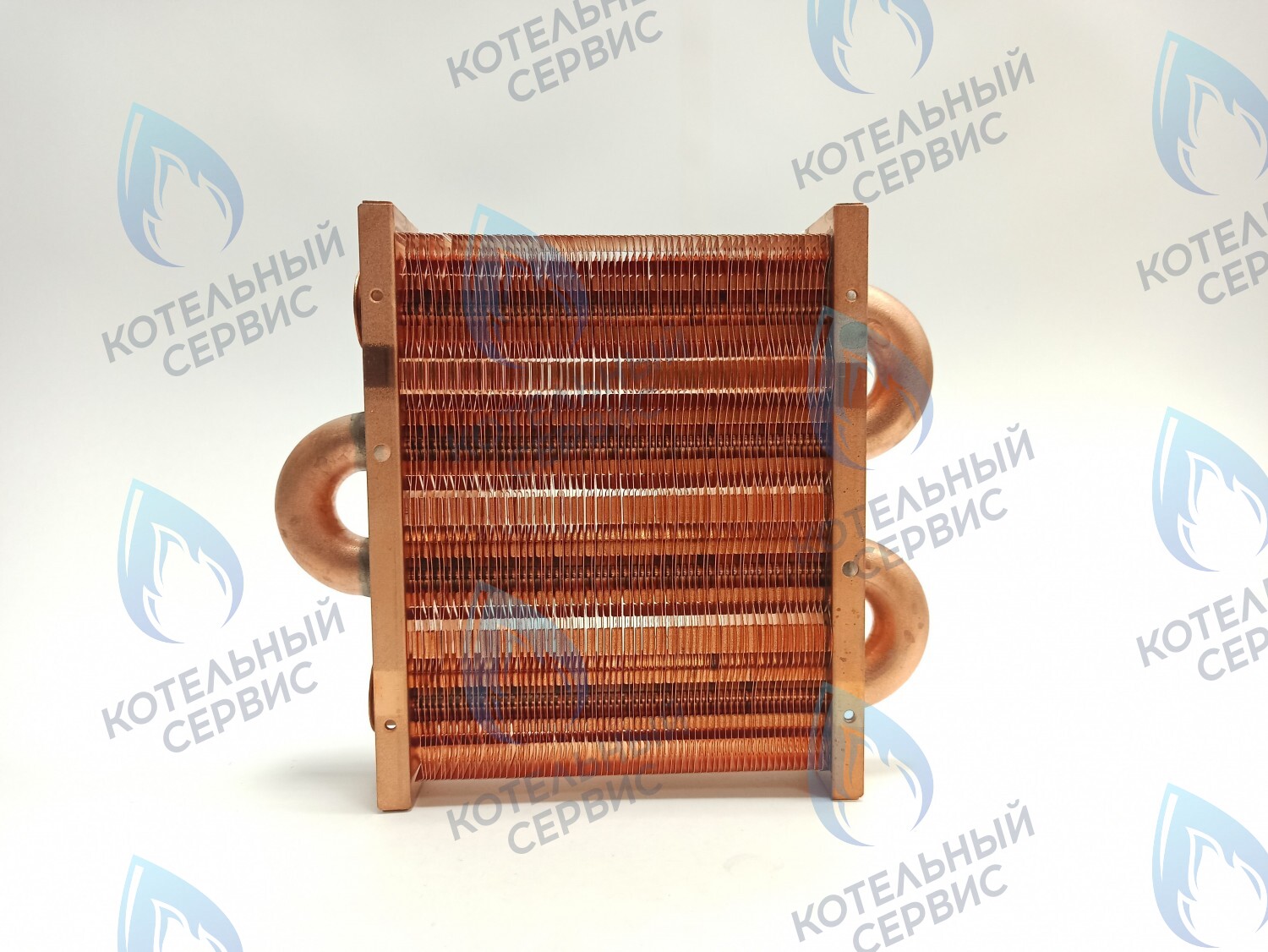 EM021-142-02 Теплообменник первичный основной (без фитингов) 142мм 67 FIN (100 HSG/ICH/MSC) DAEWOO 