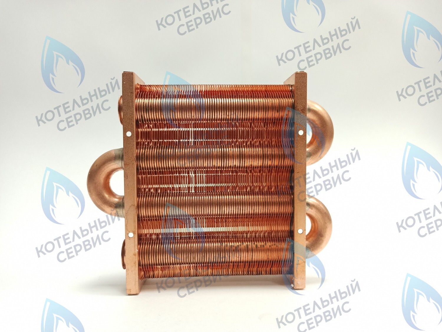 EM021-142-02 Теплообменник первичный основной (без фитингов) 142мм 67 FIN (100 HSG/ICH/MSC) DAEWOO 