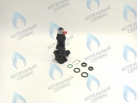 Трехходовой клапан Protherm Vaillant (0020132682, 178978, 0020020015, 0020132683) в сборе с мотором
