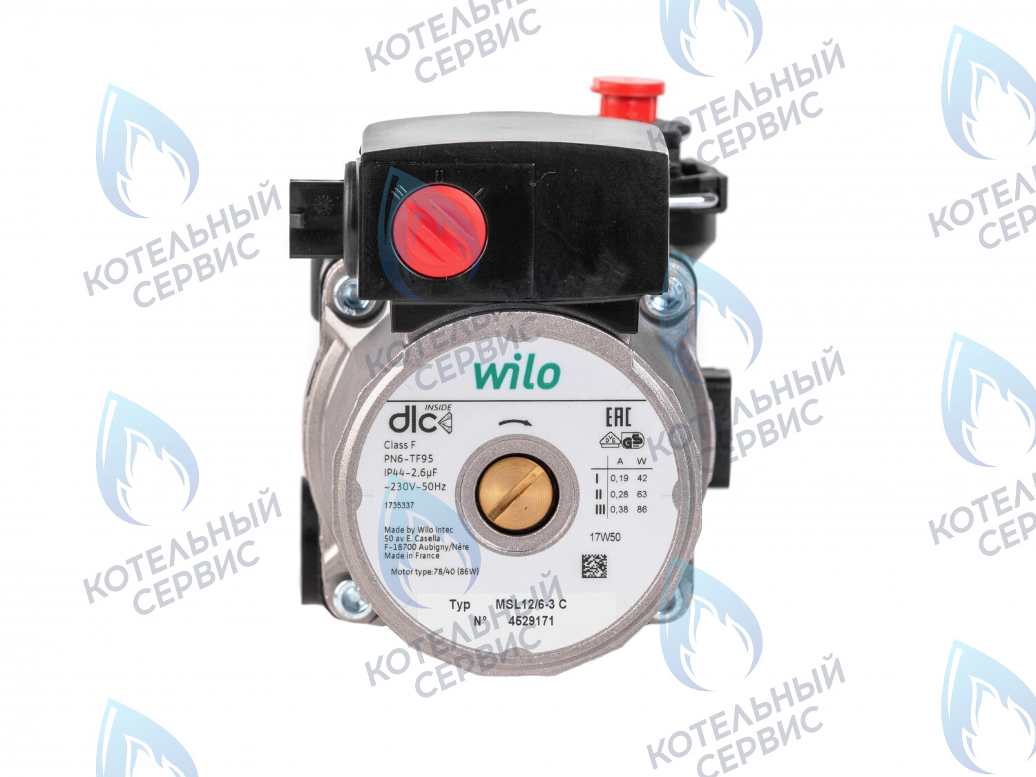 PM003AW60-WL86-Комп Насос циркуляционный WILO 86w MSL 12/6-3 C 