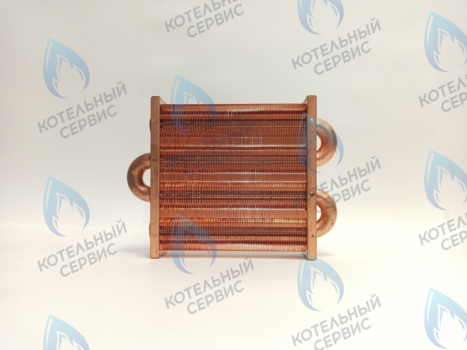 EM021-180-02 Теплообменник первичный основной (без фитингов) 180мм 85 FIN (130-200 HSG/ICH/MSC) (3318108610, 3318108640) DAEWOO 