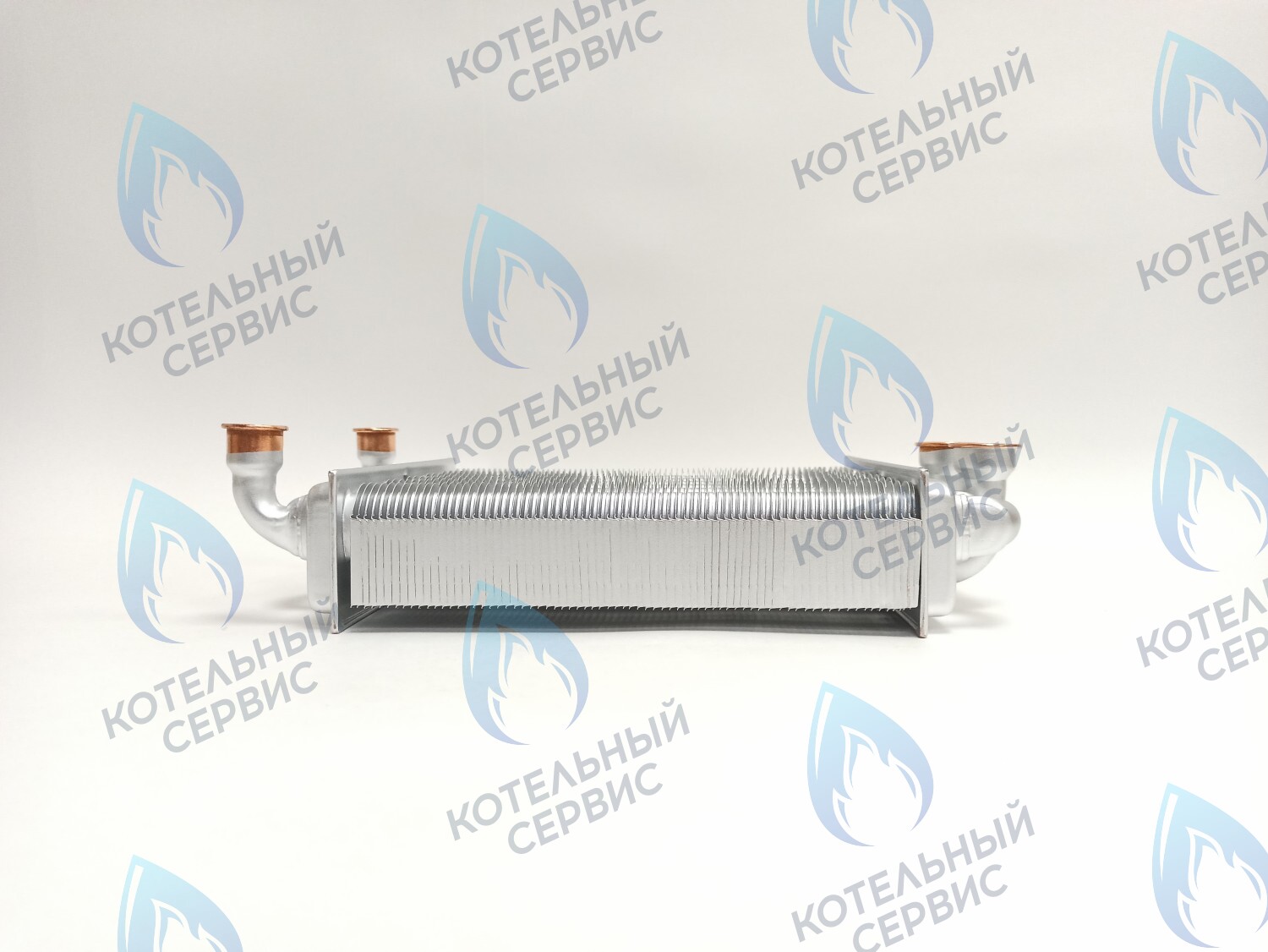 EB001-225 Теплообменник битермический 225мм-220мм (наружный-внутренний) Ariston Egis, As 24 FF версии турбо L=220мм (после 01.03.2008) (65106300) Immergas STAR 24 3E 1.024398,  Mizudo 20-24TB  AB.08.01.0002 