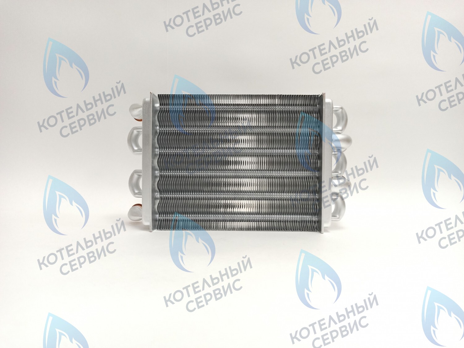 EB001-225 Теплообменник битермический 225мм-220мм (наружный-внутренний) Ariston Egis, As 24 FF версии турбо L=220мм (после 01.03.2008) (65106300) Immergas STAR 24 3E 1.024398,  Mizudo 20-24TB  AB.08.01.0002 