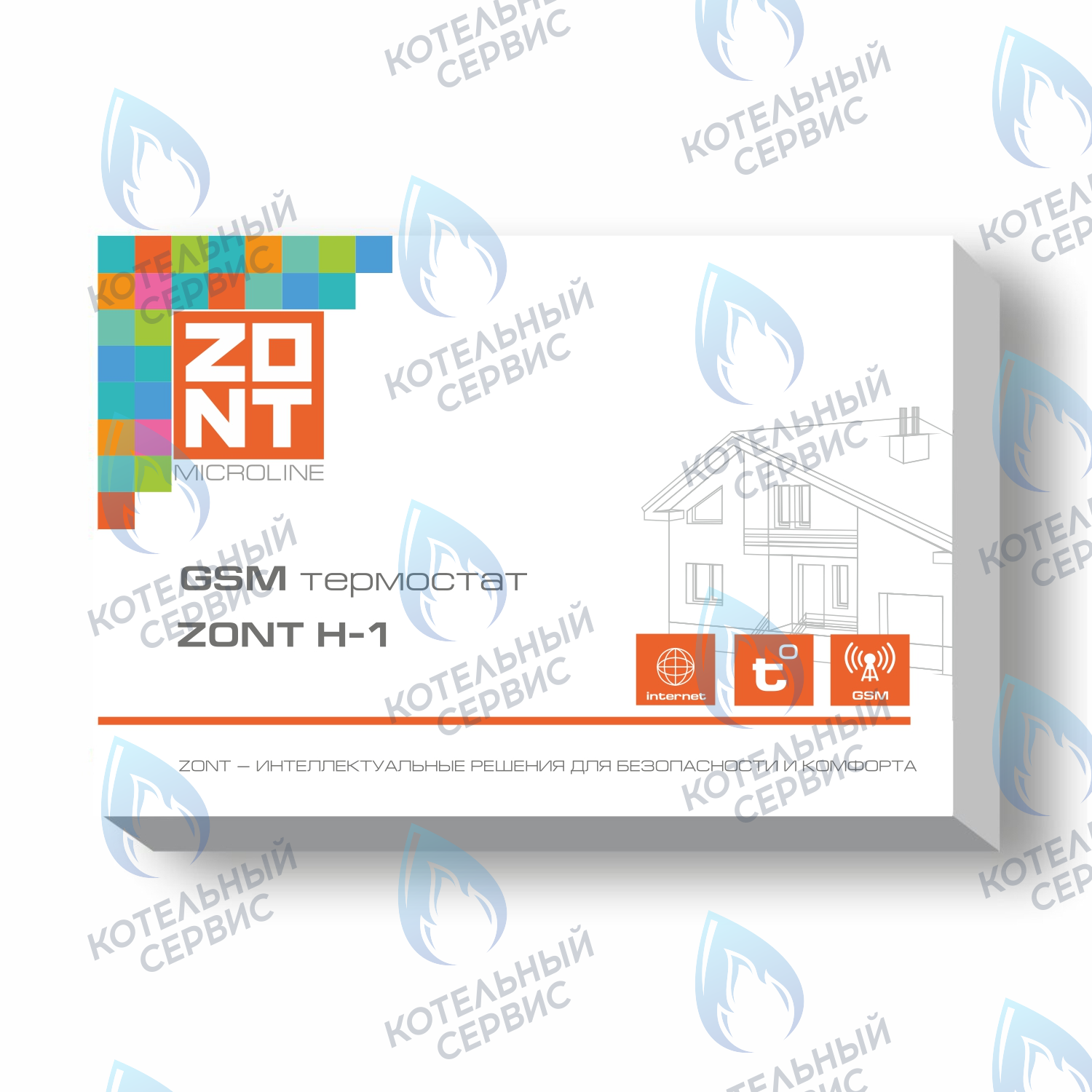 ML12074 Термостат (контроллер) ZONT H-1 (GSM) 