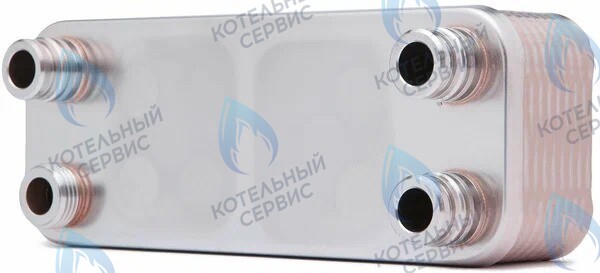 ES190W-000-16F-HR Теплообменник ГВС вторичный 16 пластин VAILLANT TURBO MAX VUW 