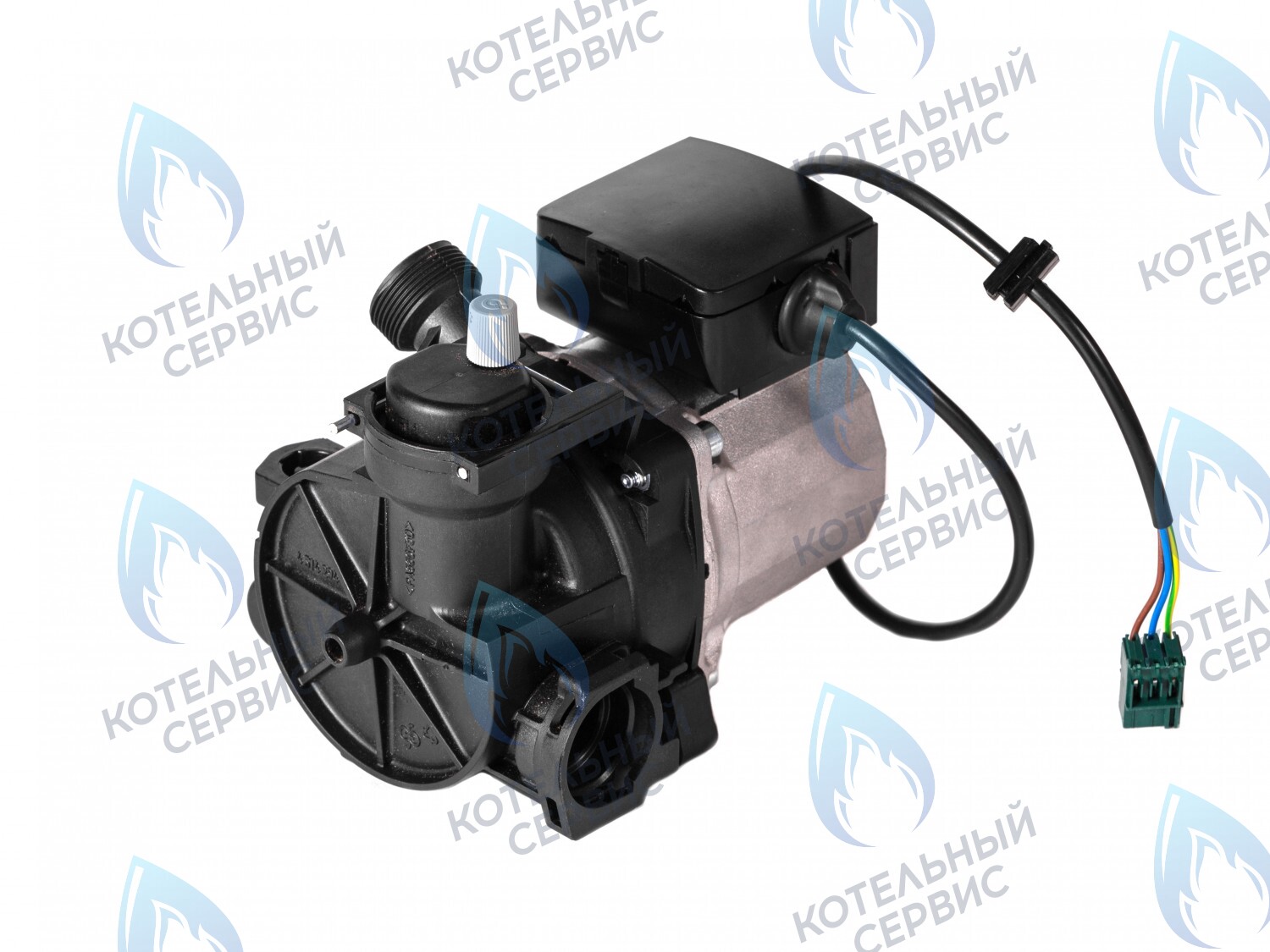 0020020023 Циркуляционный насос (3-проводный кабель) Vaillant ATMO/TURBO TEC PRO/VPAR SL 15/6 HE-2 (по часовой стрелке) (втулка 40мм, колесо 68/21мм) 