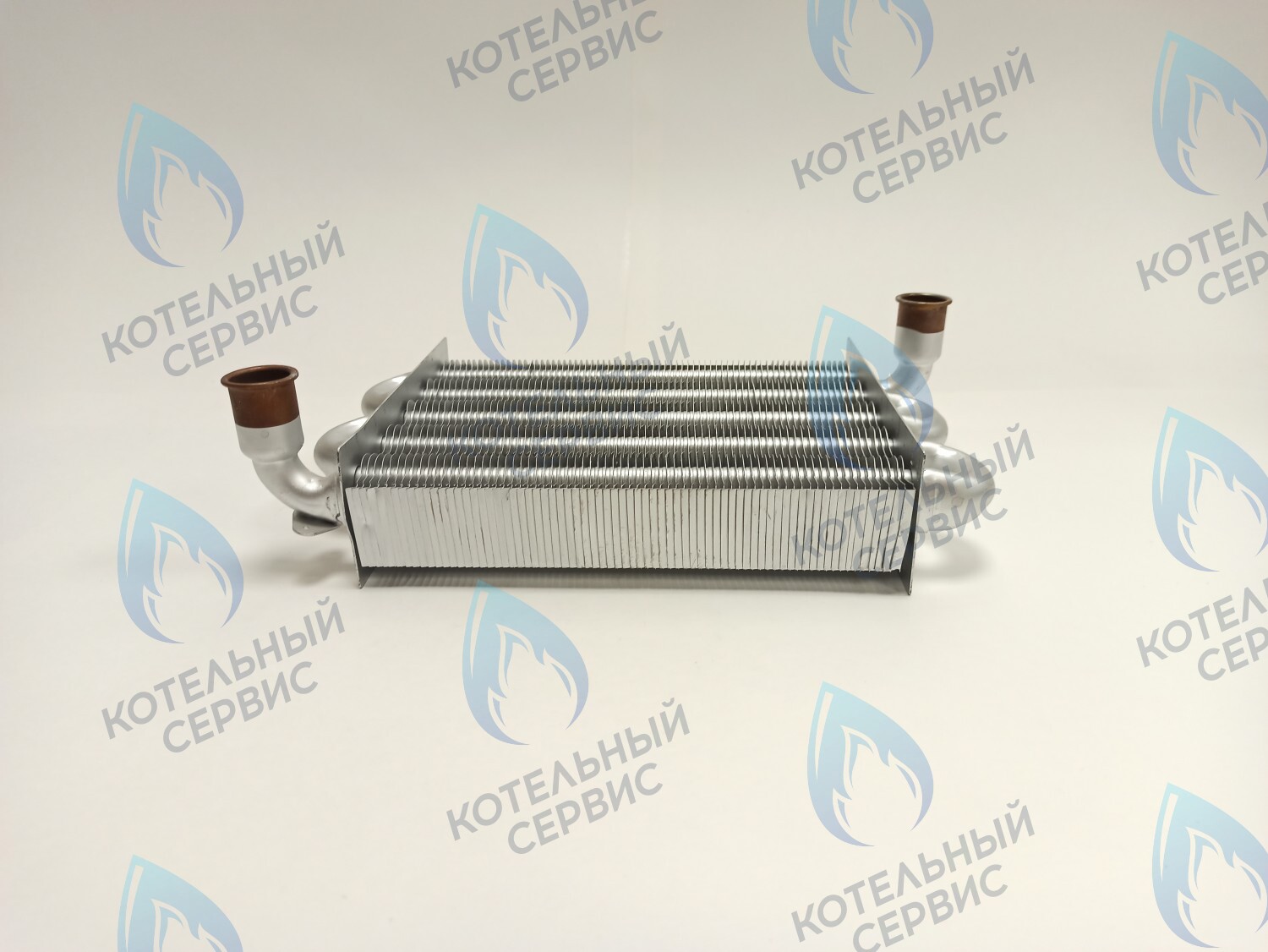 EM044-225F72 Теплообменник первичный 225мм 72 FIN (10кВт/13кВт/16кВт) KoreaStar Bravo K (KS90299039), Alpenhoff Baden (15199039), Ferroli Fortuna Special (NG) (39899039), Royal Thermo MC 11кВт-18кВт (AA07000039) 