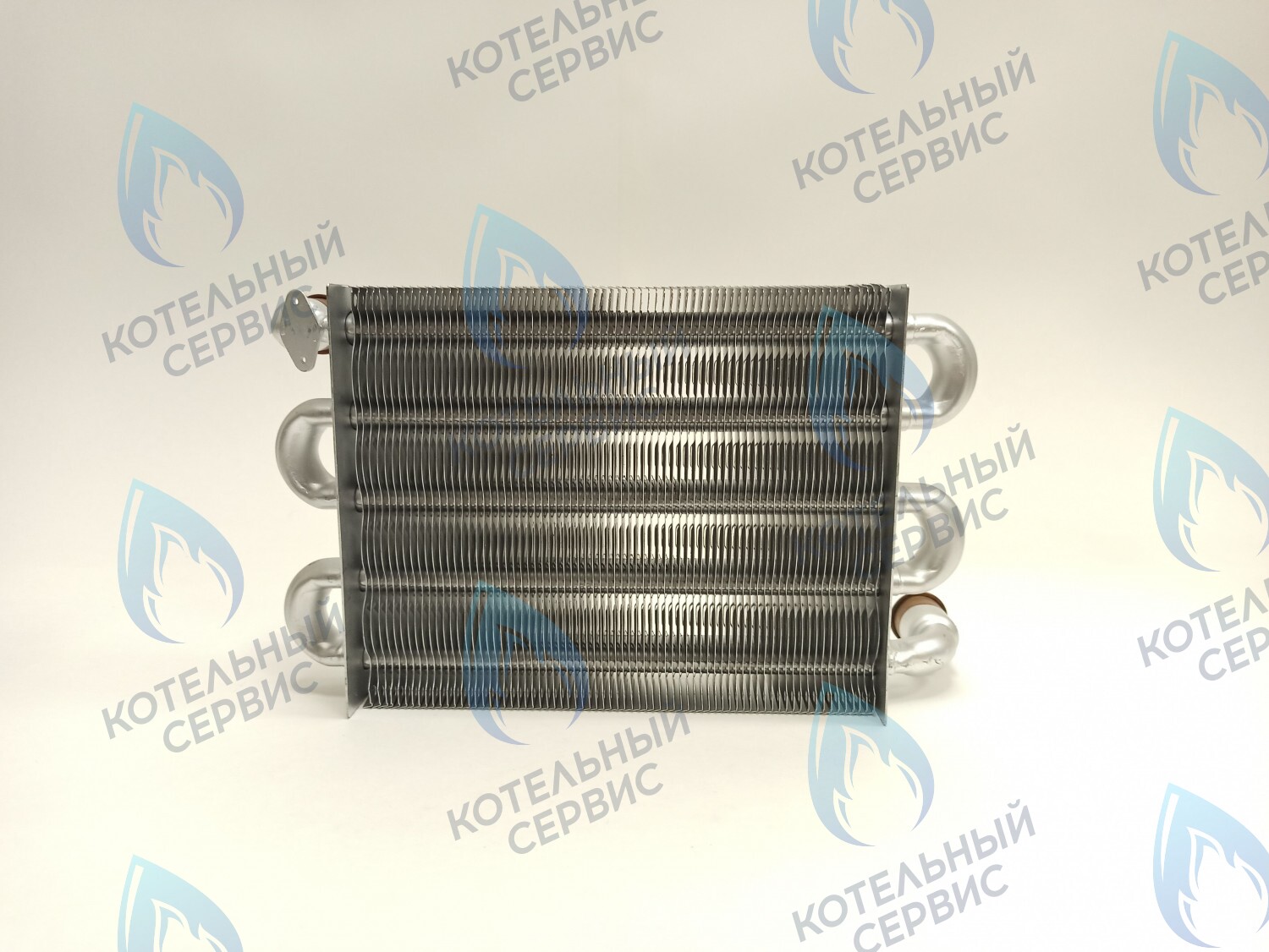 EM044-225F72 Теплообменник первичный 225мм 72 FIN (10кВт/13кВт/16кВт) KoreaStar Bravo K (KS90299039), Alpenhoff Baden (15199039), Ferroli Fortuna Special (NG) (39899039), Royal Thermo MC 11кВт-18кВт (AA07000039) 