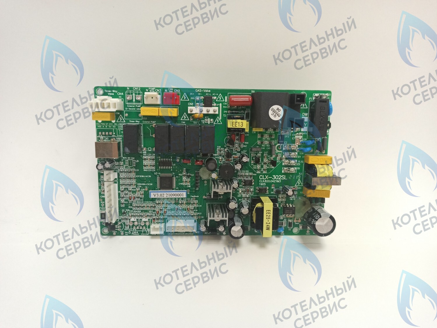 CB022-02-V3.02 Плата управления (новая модель) (для битермических)  CLX-302SL V3.02 Haier L1P18-F21(M)HEC 10040033, 530016143, 0530016143 