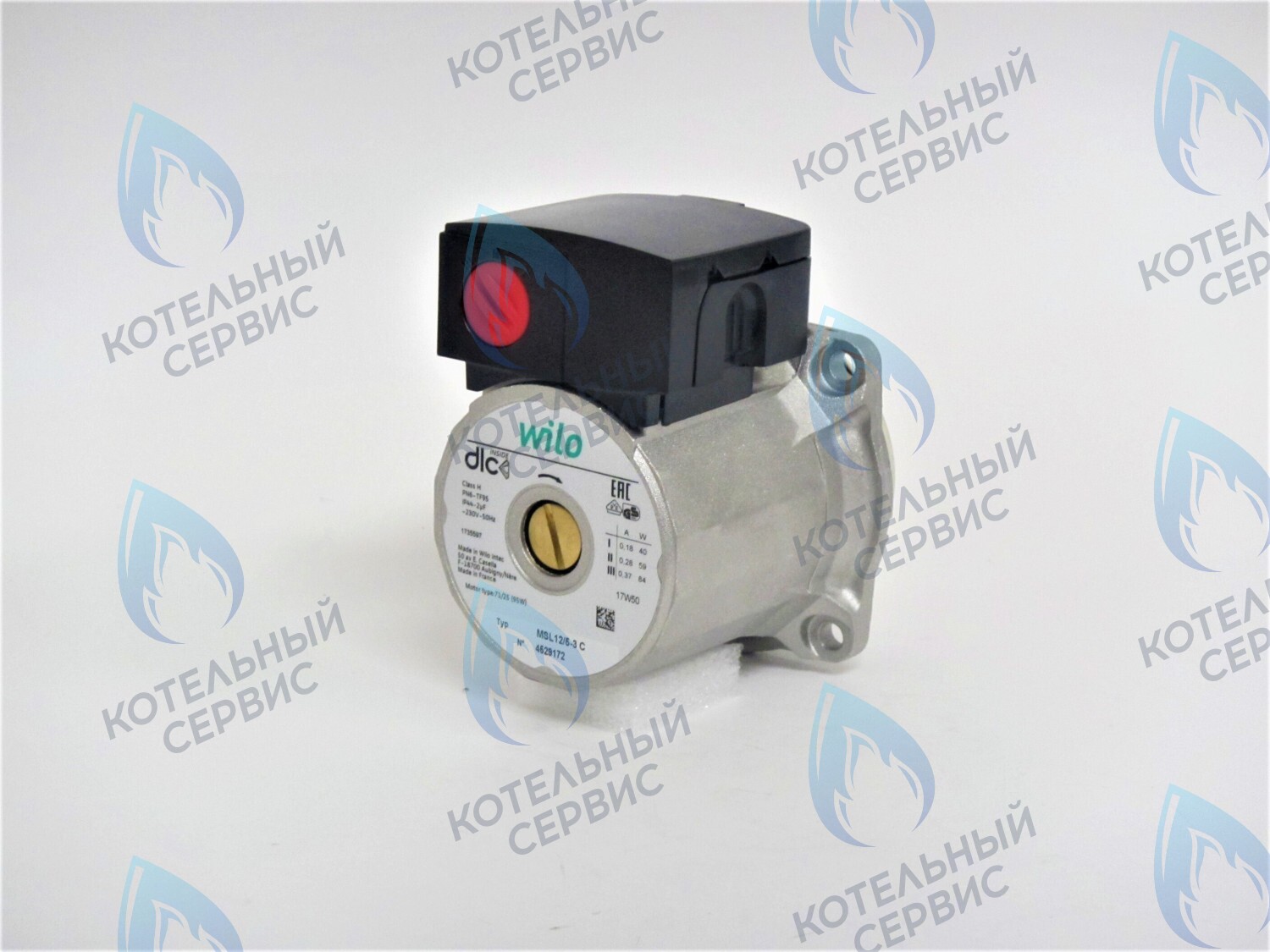 PH-W30CW50-WL84BX-Комп ОРИГИНАЛ Двигатель насоса (без улитки) (15/5) WILO MSL 12/5 (30мм по часовой) BAXI FOURTECH, MAIN FOUR (5698270, 5698260, 710872000, 721957300, 721957500) 