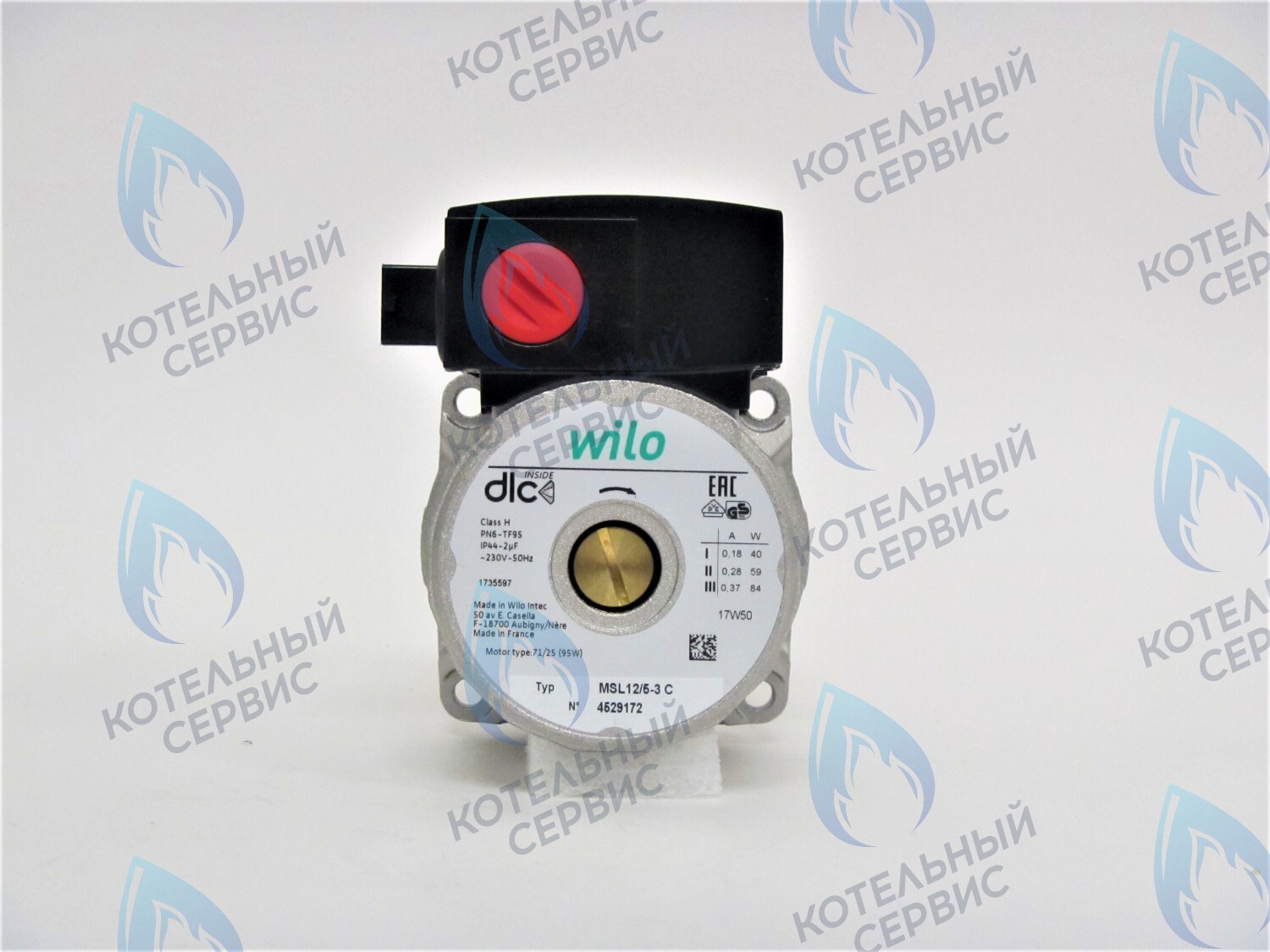 PH-W30CW50-WL84BX-Комп ОРИГИНАЛ Двигатель насоса (без улитки) (15/5) WILO MSL 12/5 (30мм по часовой) BAXI FOURTECH, MAIN FOUR (5698270, 5698260, 710872000, 721957300, 721957500) 