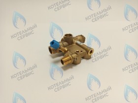 Трехходовой клапан (латунный) FEDERICA BUGATTI Varme 12-24кВт