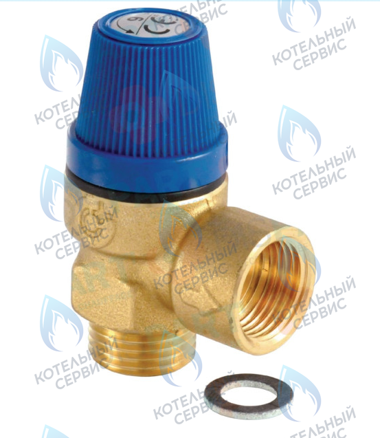 39809950 Клапан предохранительный сбросной 9мбар  FERROLI 