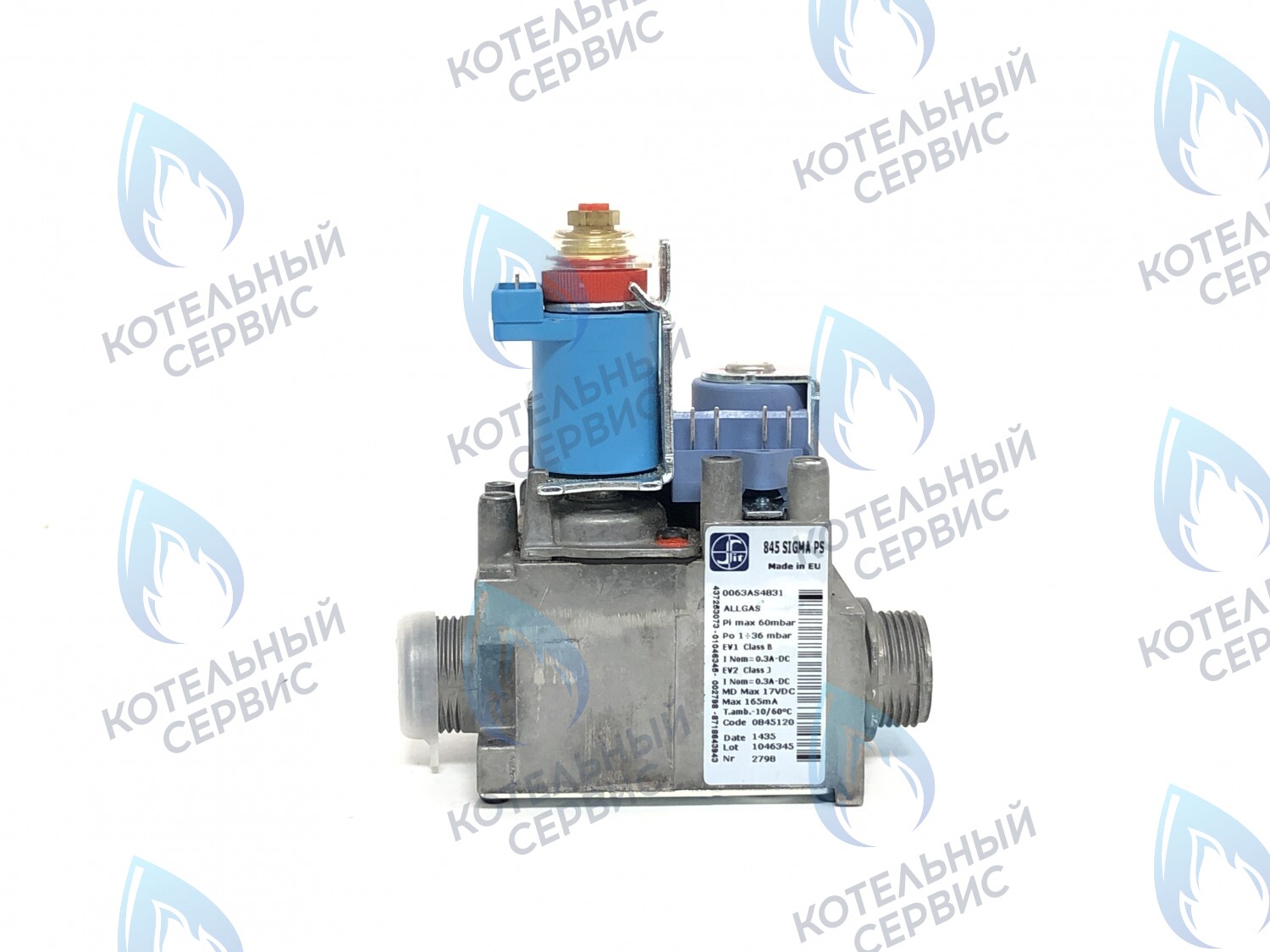 87186439430 Клапан газовый SIT 845 SIGMA PS BOSCH WBN2000 WBN6000, GAZ 2500F 