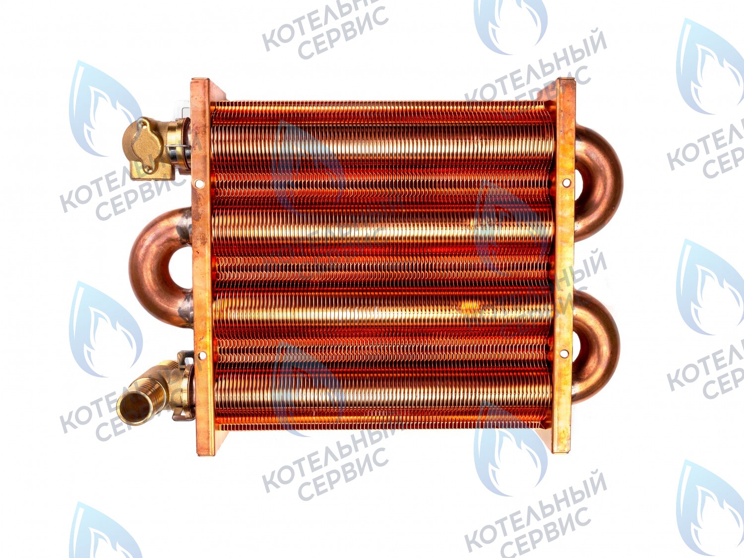 3318108640 Теплообменник первичный (основной) 180мм 85 FIN (130-200 HSG/ICH/MSC) DAEWOO 