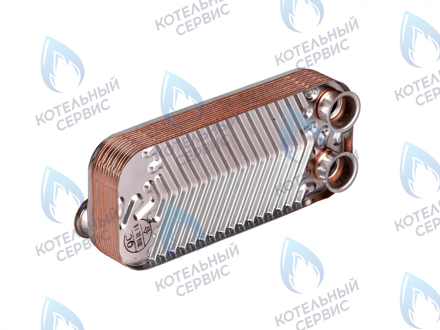 3318112300 Теплообменник ГВС 100-200 (12 FIN) DAEWOO MSC/MCF/MES 