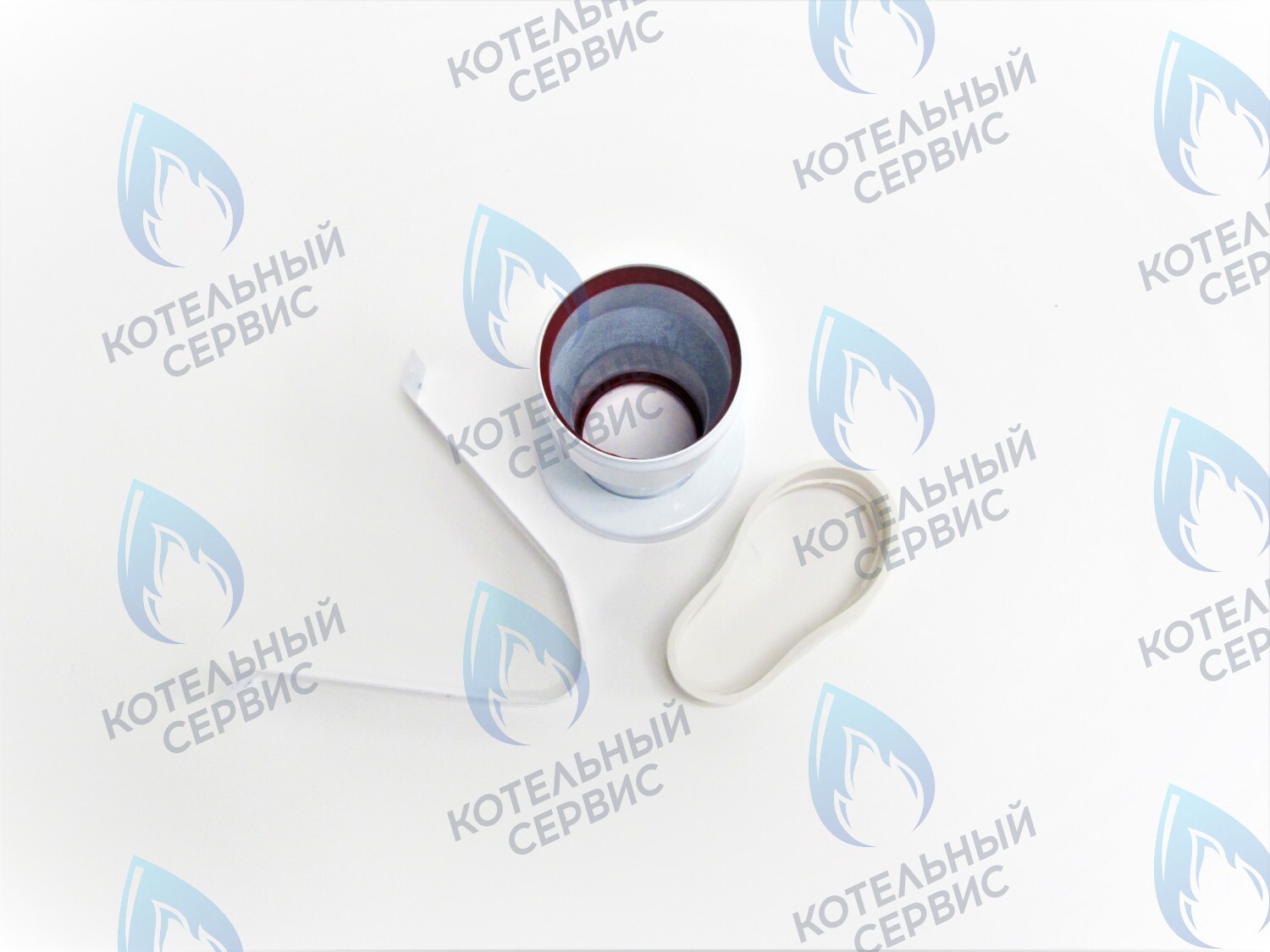 BX-001 Адаптер для раздельной системы от 60/100 на D 80-газоход (Baxi, Ariston, и др.) (BX-001) 
