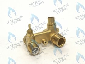 Кран подпитки в сборе 18-24кВт (для датчика давления) с 09.2007 GAZLUX