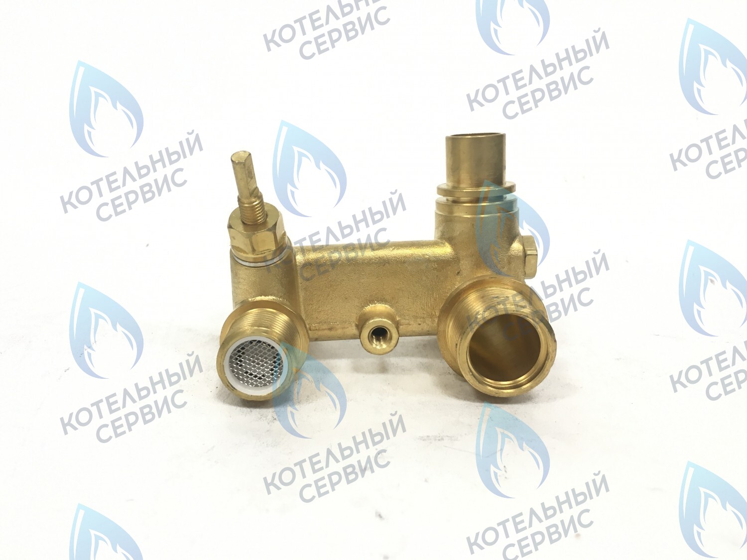 03-2015 Кран подпитки в сборе 18-24кВт (для датчика давления) с 09.2007 GAZLUX 