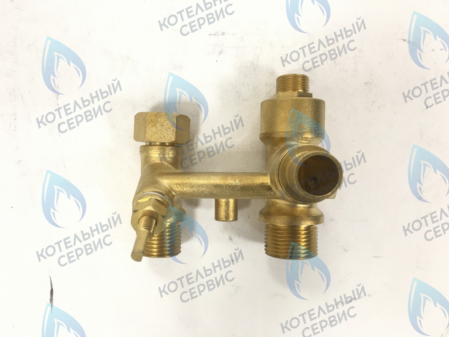 03-2015 Кран подпитки в сборе 18-24кВт (для датчика давления) с 09.2007 GAZLUX 