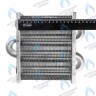 EM021-142 Теплообменник отопления без фитингов (142 мм) 67 FIN (100 HSG/ICH/MSC) DAEWOO 