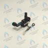 30019904A Гидроузел датчика протока с краном подпитки Navien Deluxe 30K, Ace 30K (BH1410018C, 30002726D) 