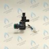 30019904A Гидроузел датчика протока с краном подпитки Navien Deluxe 30K, Ace 30K (BH1410018C, 30002726D) 