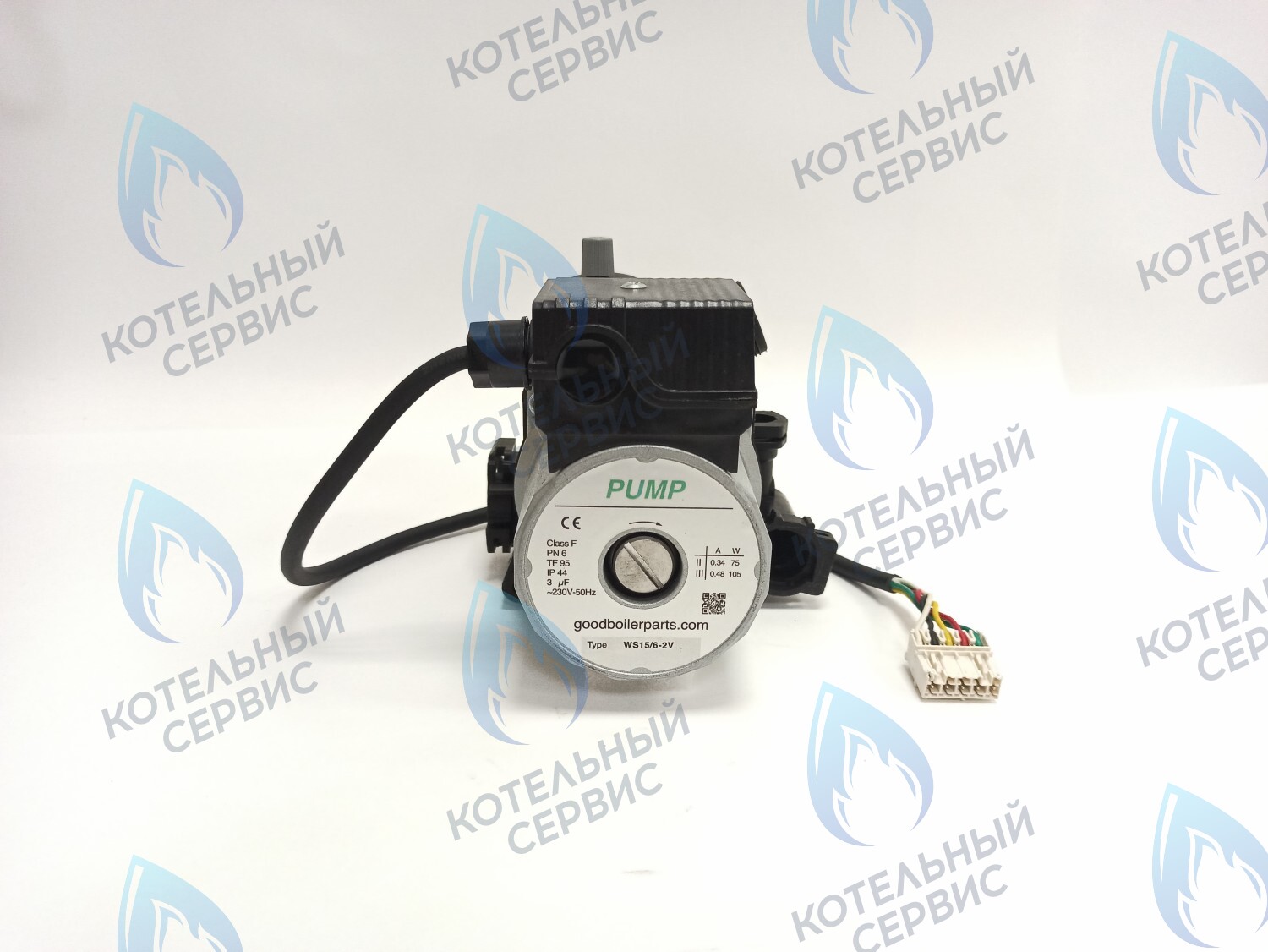 PMV01AW60-GW105-5PIN-Комп Насос циркуляционный  WS15/6-2V (по часовой стрелке) PROTHERM Лев, Пантера V.18 (0020078492), Скат K13, Дельфин (0020094635), Скат V14 (0010025841) VAILLANT atmo/turboTEC 20-28 КВТ (0020213167, 0020005803), eloBLOCK (0020107584) (замена WILO VHSL15/6 HE-2 