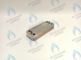 Теплообменник  ГВС вторичный 12 пластин VIESSMANN VITOPEND WH1D, VITODENS WB1B​ (7828745)