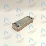 ES190P-154-12R-TR Теплообменник  ГВС вторичный 12 пластин VIESSMANN VITOPEND WH1D, VITODENS WB1B​ (7828745) 