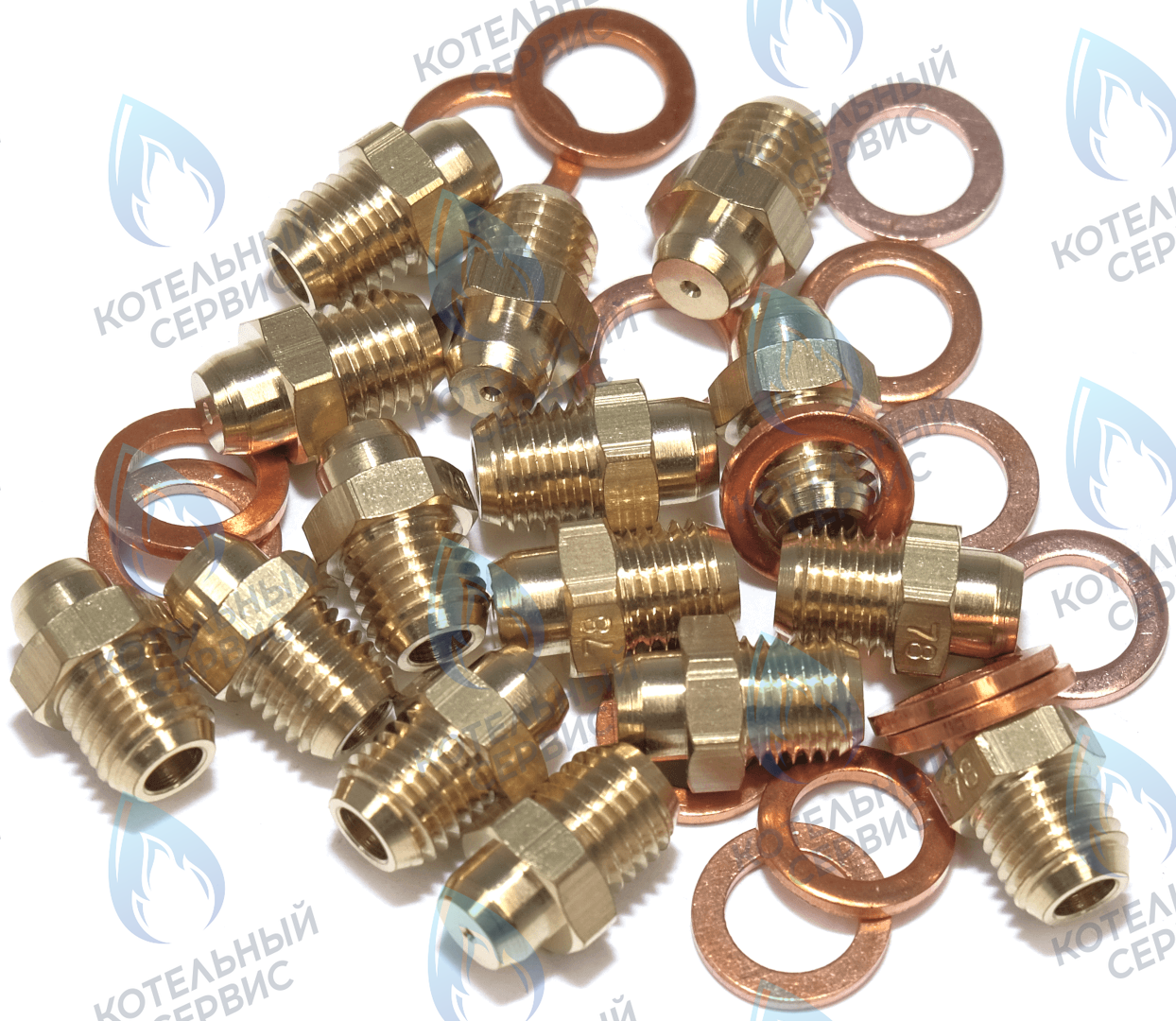 401040078 КОМПЛЕКТ ФОРСУНОК ДЛЯ ПЕРЕХОДА НА СЖИЖЕННЫЙ ГАЗ G30/31 (Ø 0,78) CITY CLASS F; FR / TIME MAX F 