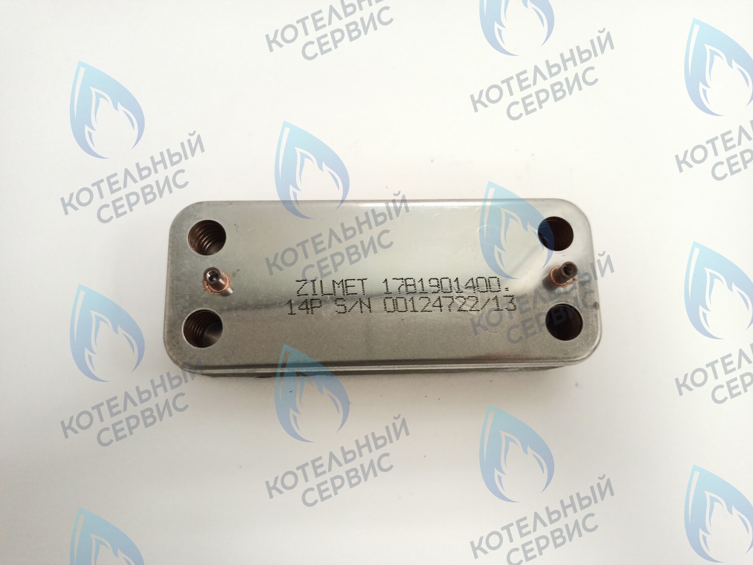 BI1001 101 Теплообменник вторичный (14 пластин) 28кВт ELECTROLUX 