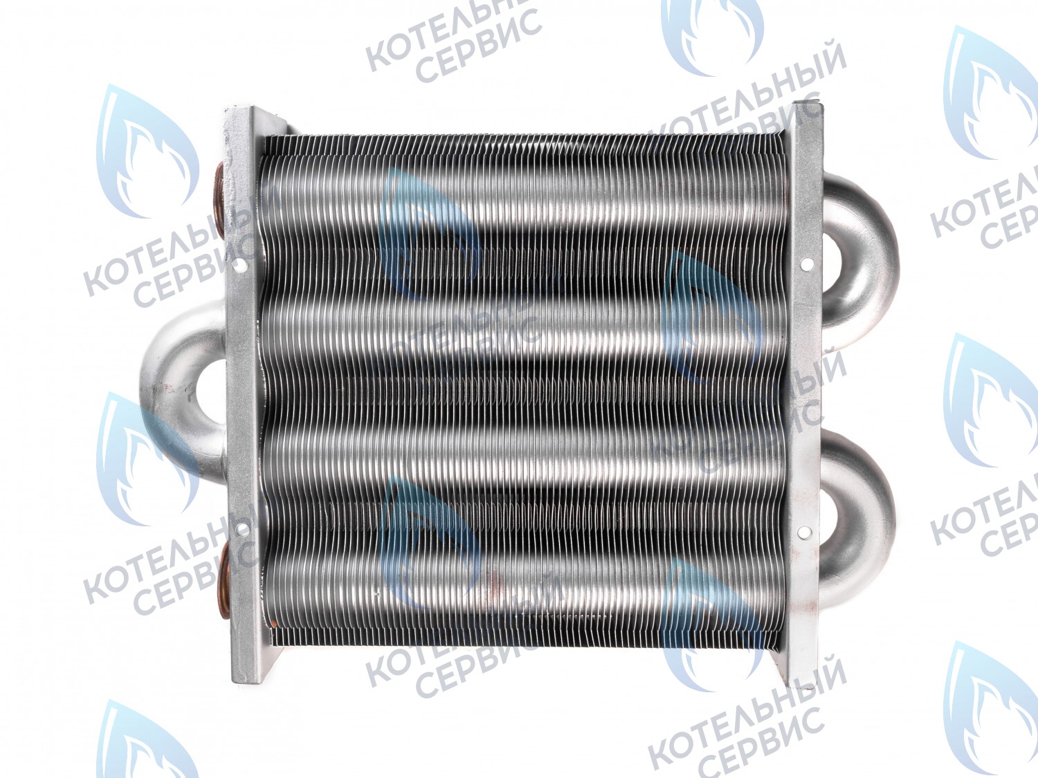 EM021-180 Теплообменник первичный основной (без фитингов) 180мм 85 FIN (130-200 HSG/ICH/MSC) (3318108610, 3318108640) DAEWOO 