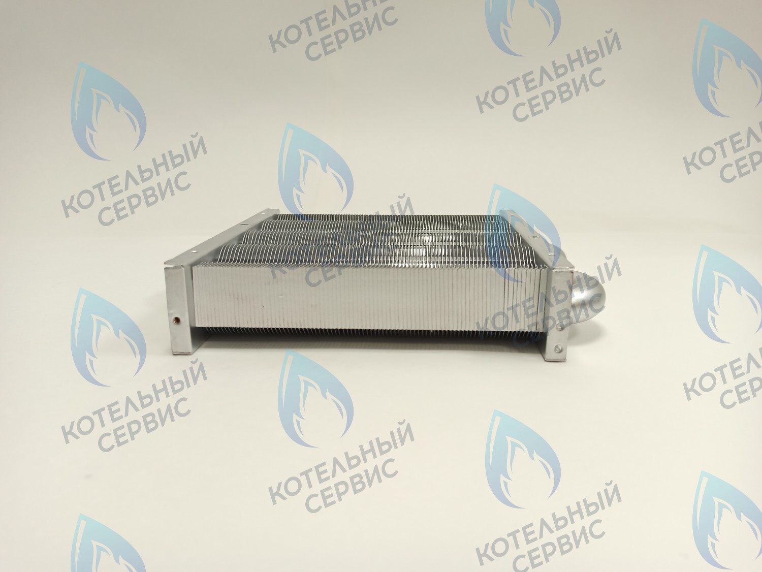 EM021-180 Теплообменник первичный основной (без фитингов) 180мм 85 FIN (130-200 HSG/ICH/MSC) (3318108610, 3318108640) DAEWOO 