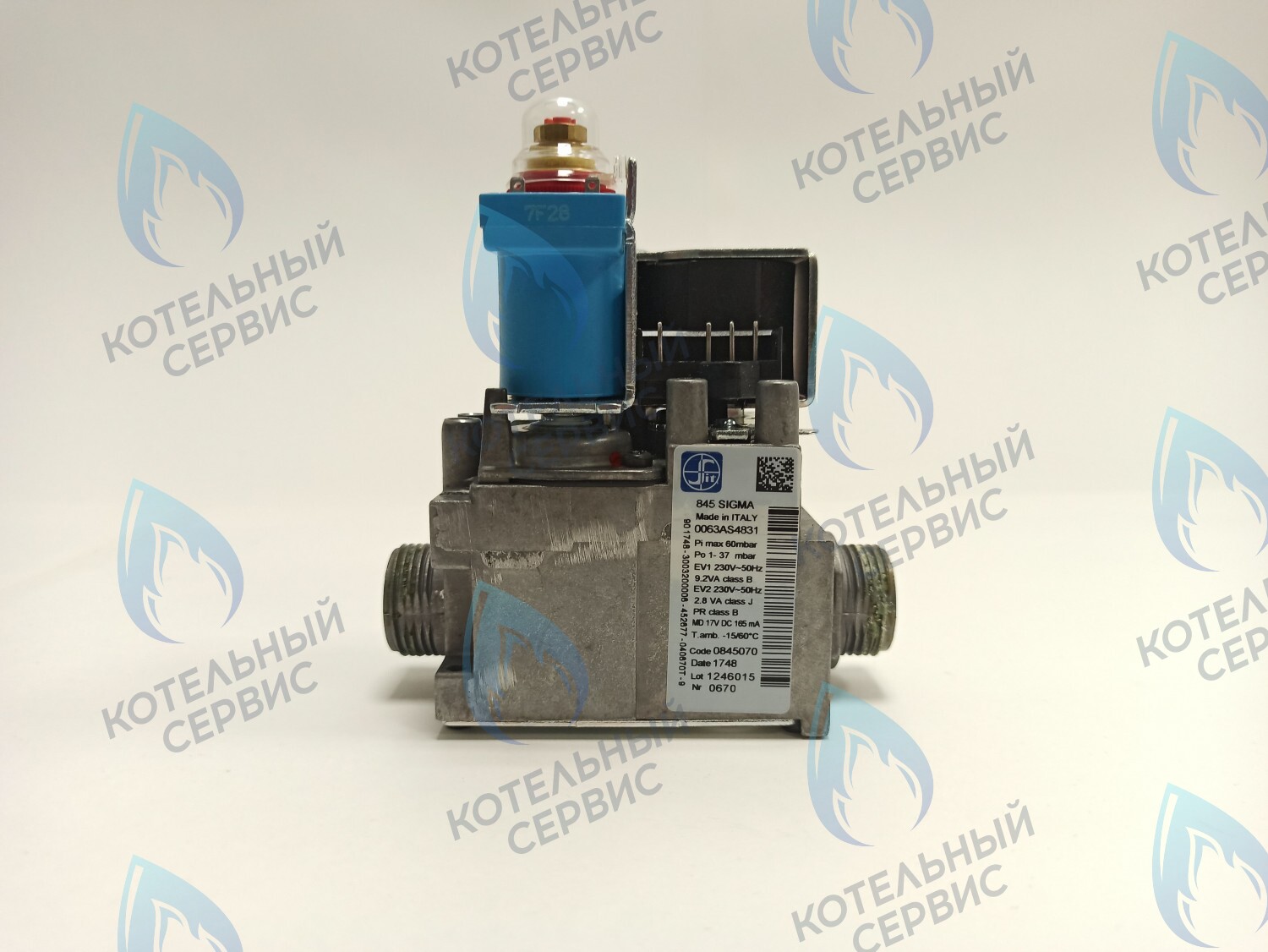 6VALVGAS04 Газовый клапан SIT 845 Fondital MINORCA PLUS CTFS 24 CU, MINORCA CTFS 24 