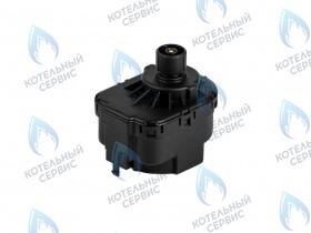 Мотор трехходового (перепускного) клапана 24v BOSCH, BUDERUS (87186445640)