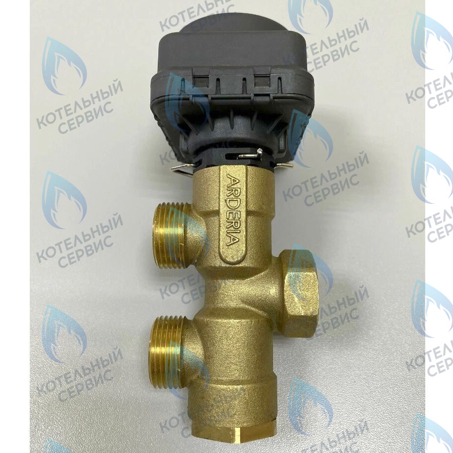 21013114 Клапан трехходовой 3/4” с электроприводом для одноконтурного котла ARDERIA 