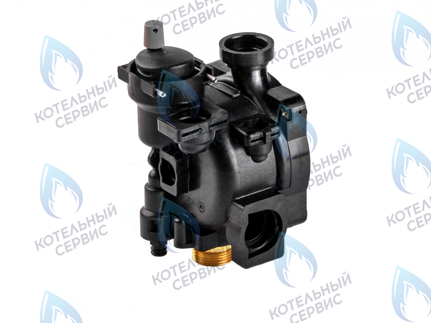 PMF01AE Улитка циркуляционного насоса (два отверстия сбоку) FERROLI FORTUNA PRO под насосы ERCO, WILO (E23CW, W21CW) 