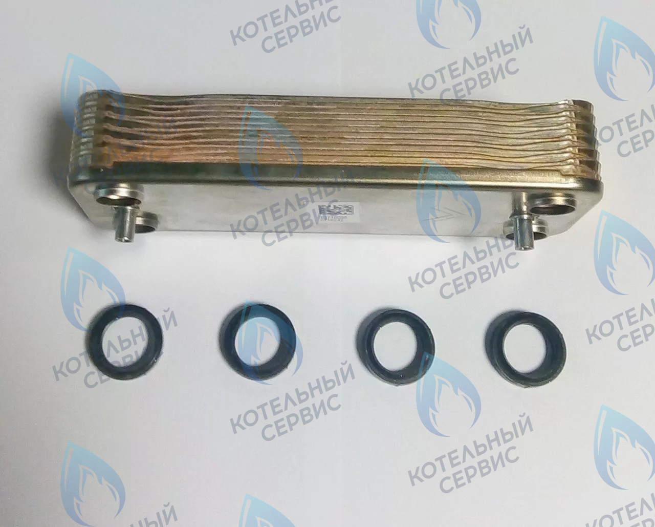 R8036 Теплообменник вторичный 12 пластин для котлов Beretta 