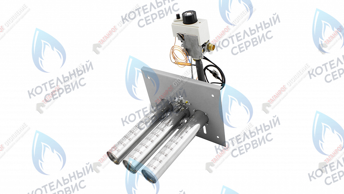 3238 ГазоГорелочное устройство панель 300*228 "АГУК2Т" 24кВт Sit 630, Аналог (272мм, 3 р.) 