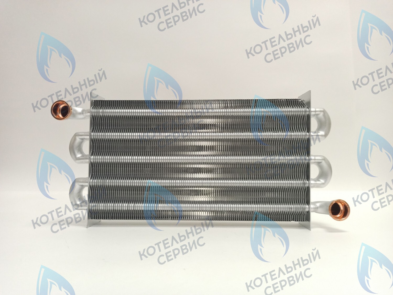 EM042-320 Теплообменник первичный (основной) (крепление - клипсы) FERROLI FORTUNA PRO F30, C32/F32 (902608840) 