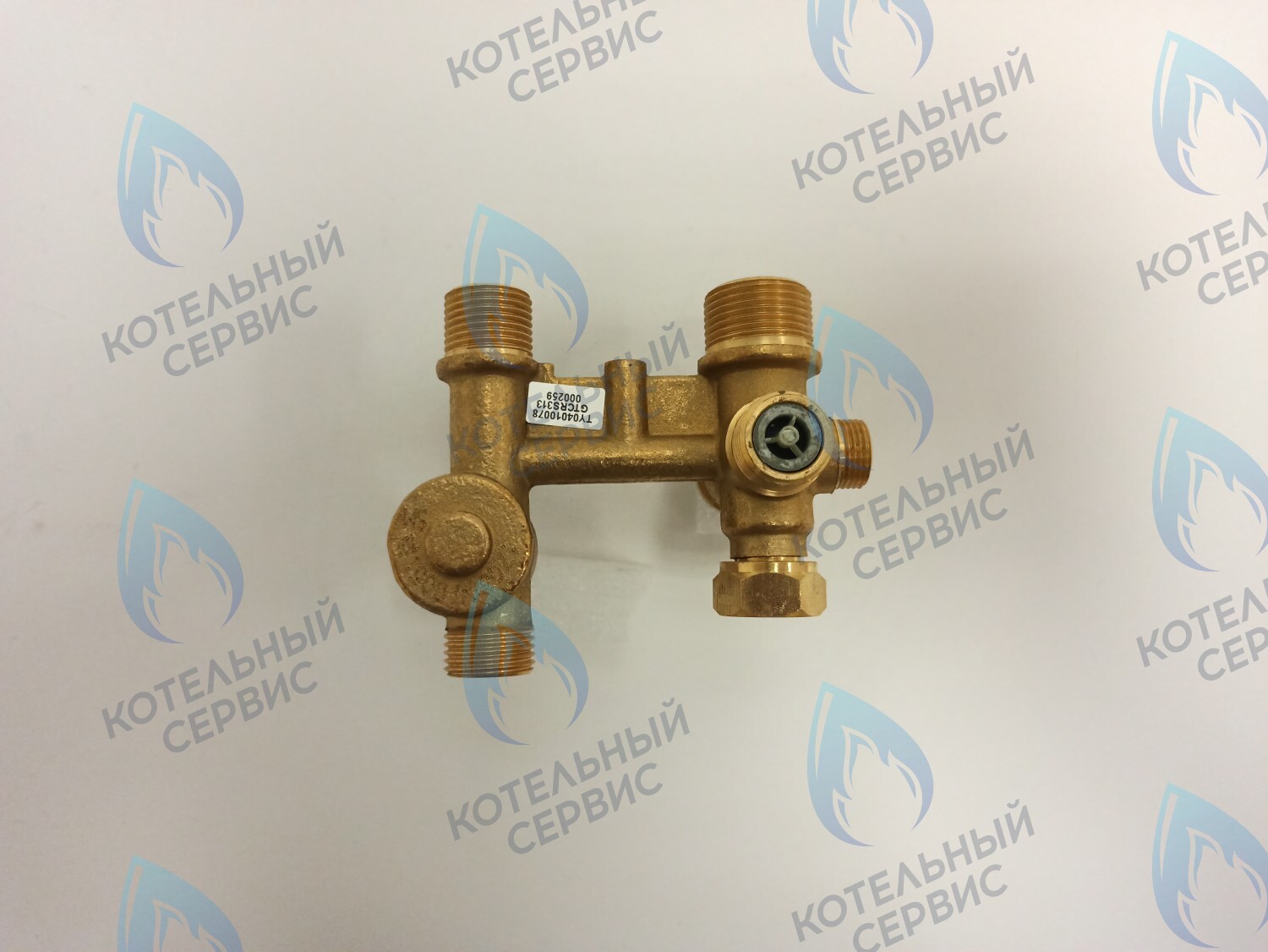 TY04010078 Блок гидравлический входной латунный 24кВт BC (TY04010078) ROYAL THERMO 