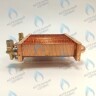 EM021-142-02-Фитинг-Комп Теплообменник отопления с фитингами (142 мм) 67 FIN (100 HSG/ICH/MSC) DAEWOO 