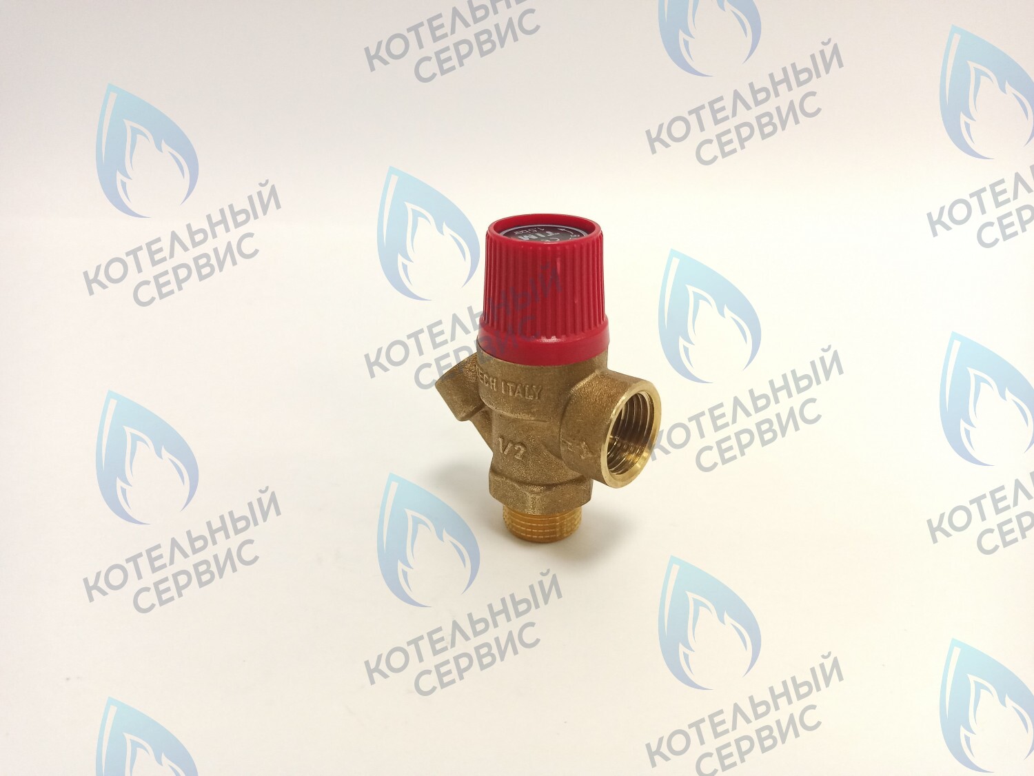  Клапан предохранительный с манометром TIM 1/2x1,5 бар (BL4802-1.5) 