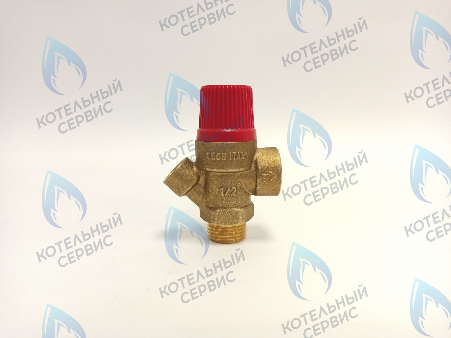  Клапан предохранительный с манометром TIM 1/2x1,5 бар (BL4802-1.5) 