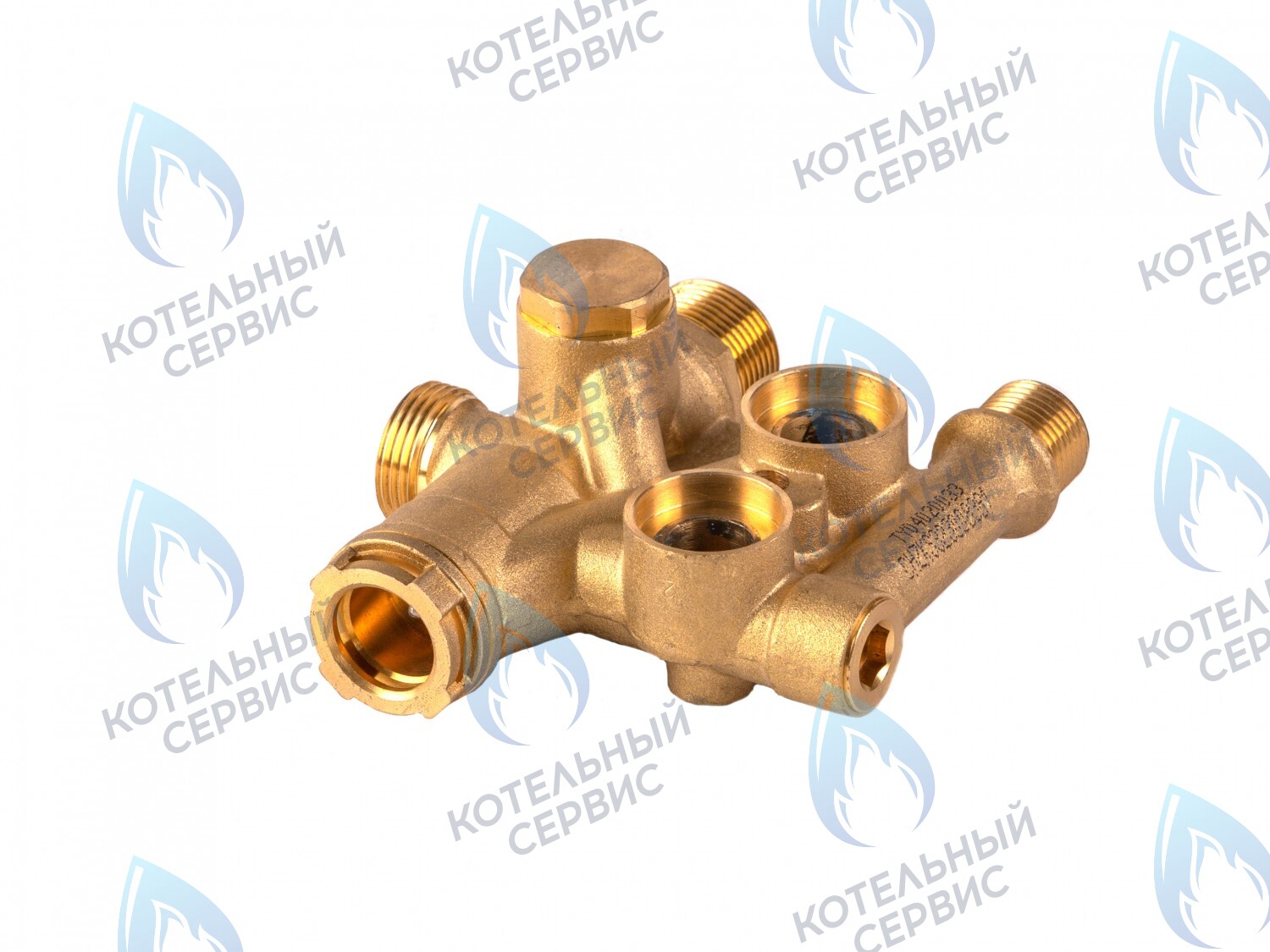 KS90299333 Гидроузел трехходового клапана латунный KOREASTAR 