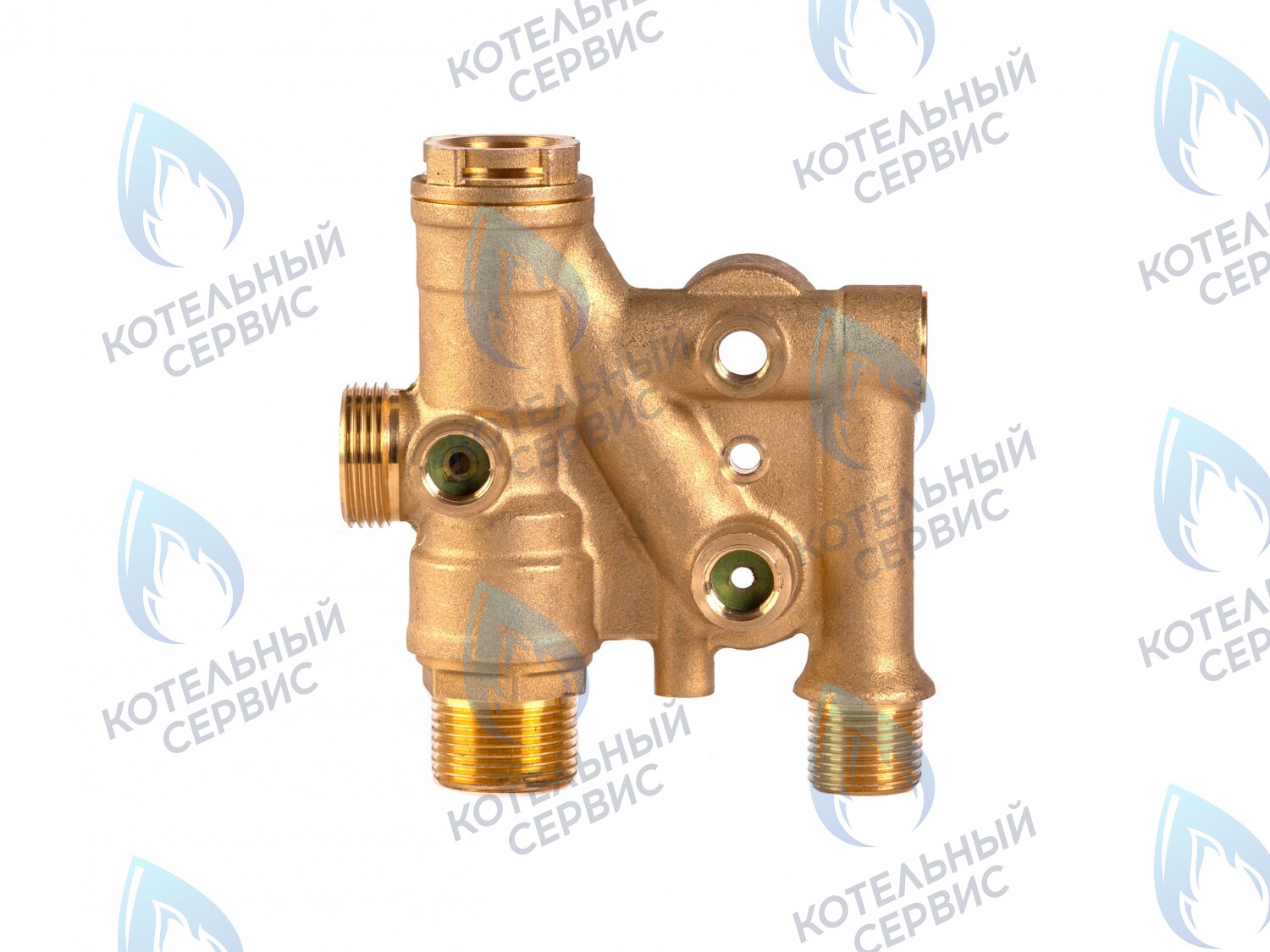 KS90299333 Гидроузел трехходового клапана латунный KOREASTAR 